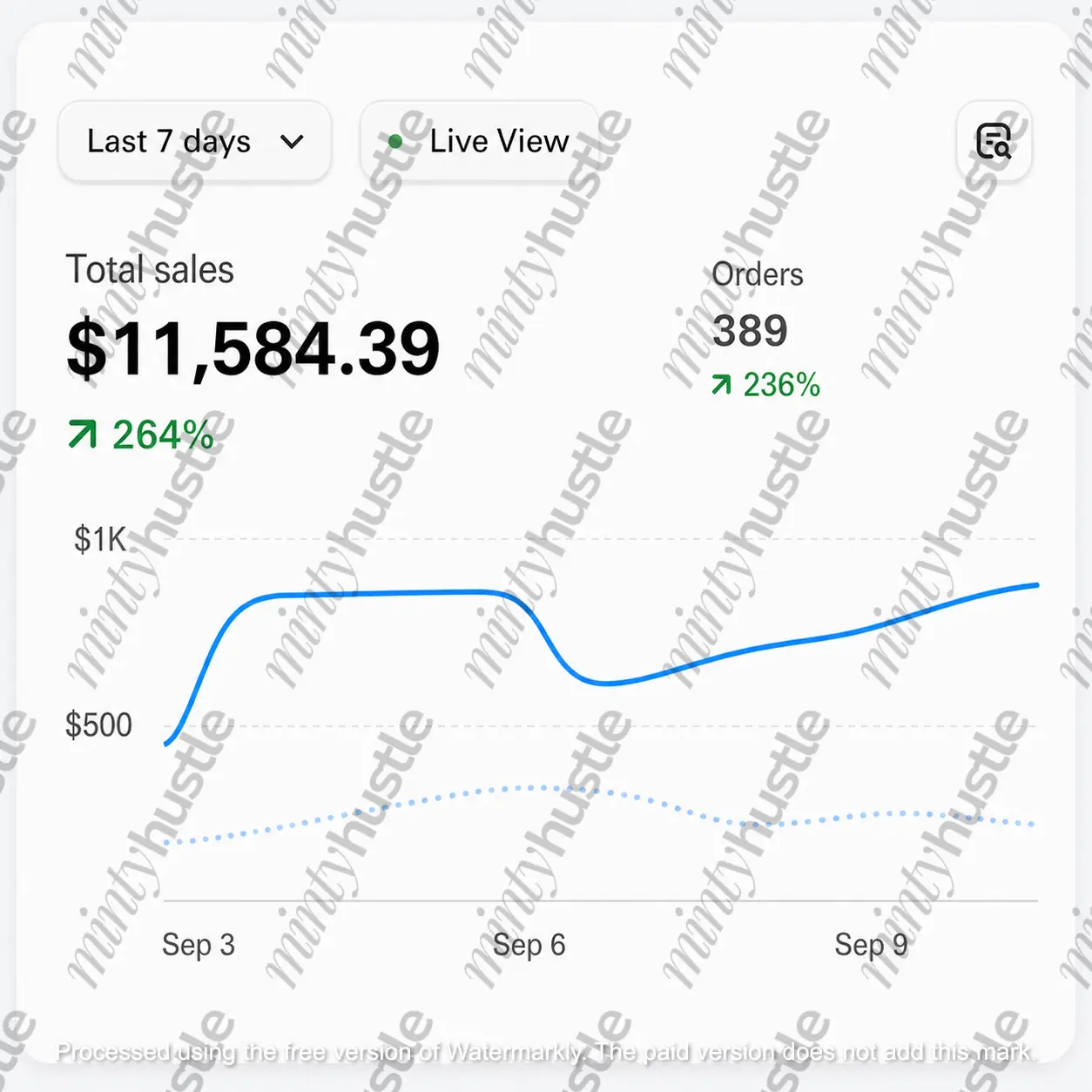 Founder result screenshot 6 — mintyhustle